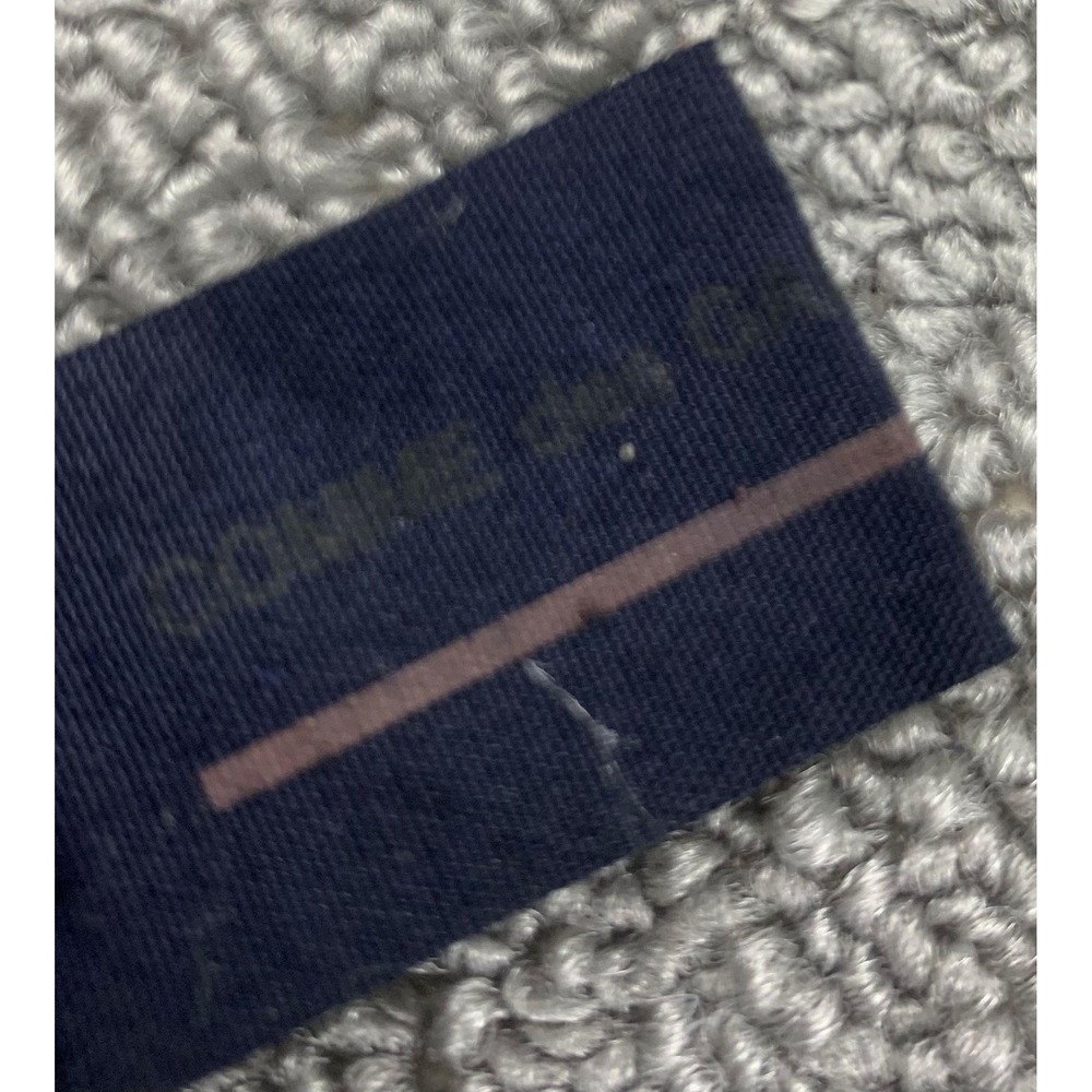 COMME des GARÇONS GIRL Suspender Pants Women M Navy Relaxed Japan Made CDG Rare‎ - Picture 9 of 12